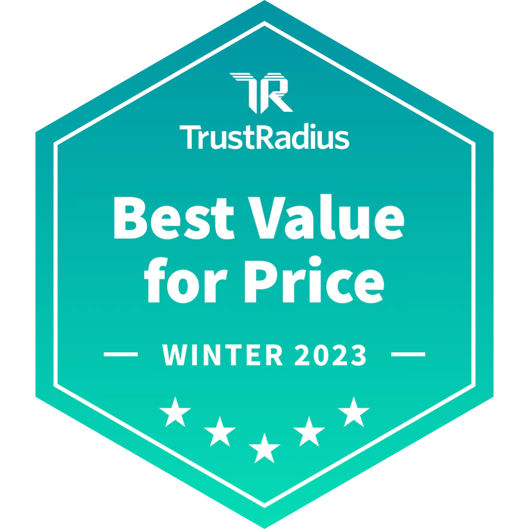 TrustRadius - Best Value for Price - Winter 2023