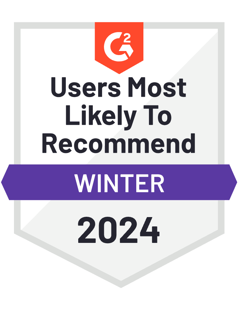 Les utilisateurs de G2 les plus susceptibles de recommander