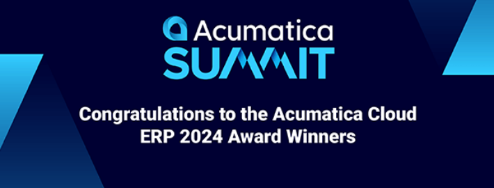 Enhorabuena a los ganadores de los premios Acumatica Cloud ERP 2024