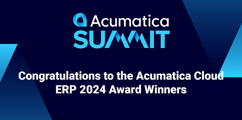 Congratulations to the Acumatica Cloud ERP 2024 Award Winners