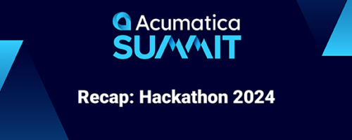 Recap: Acumatica Hackathon 2024