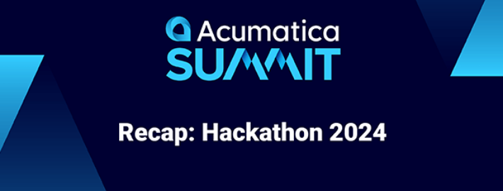 Recap: Acumatica Hackathon 2024