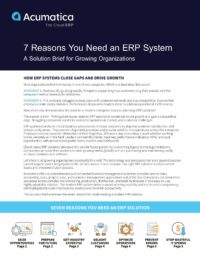 Why Today’s Thriving and Struggling Businesses Need an ERP Solution