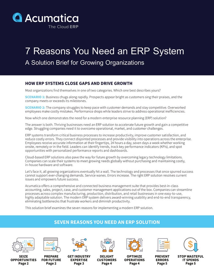 Pourquoi les entreprises florissantes et en difficulté d’aujourd’hui ont besoin d’une solution ERP