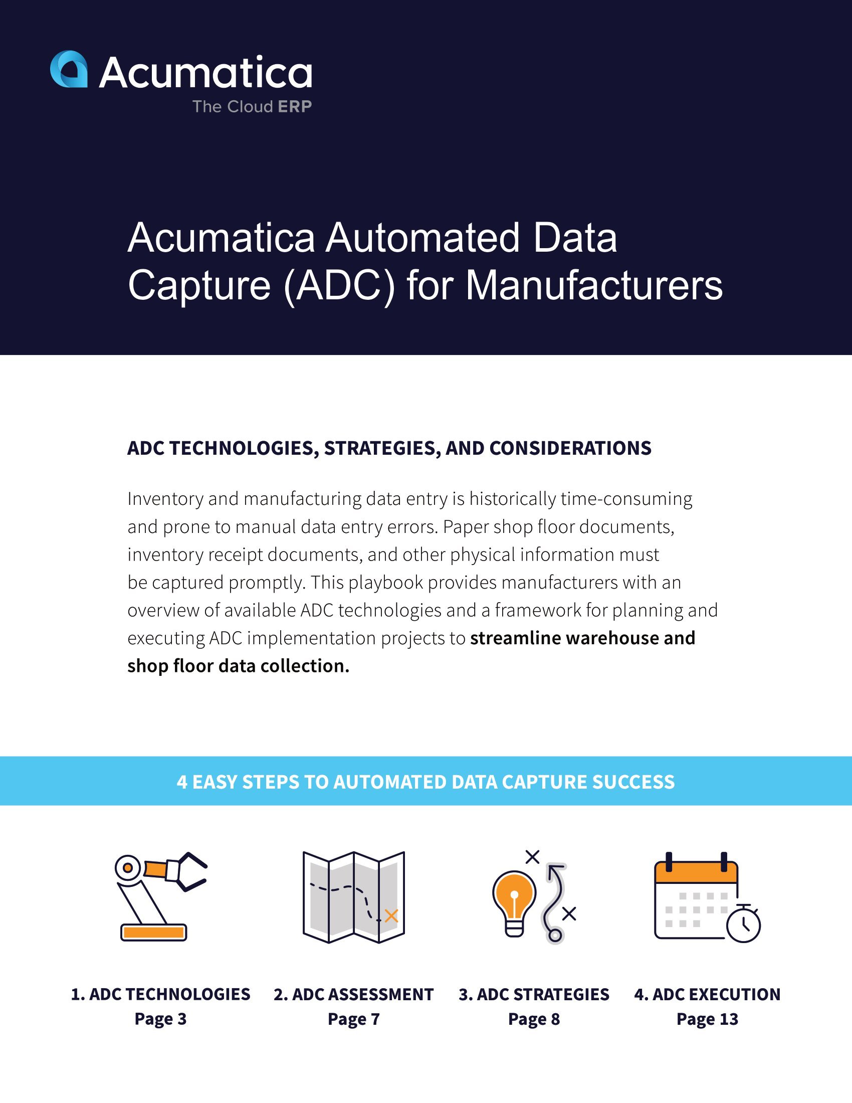 Captura automatizada de datos para fabricantes