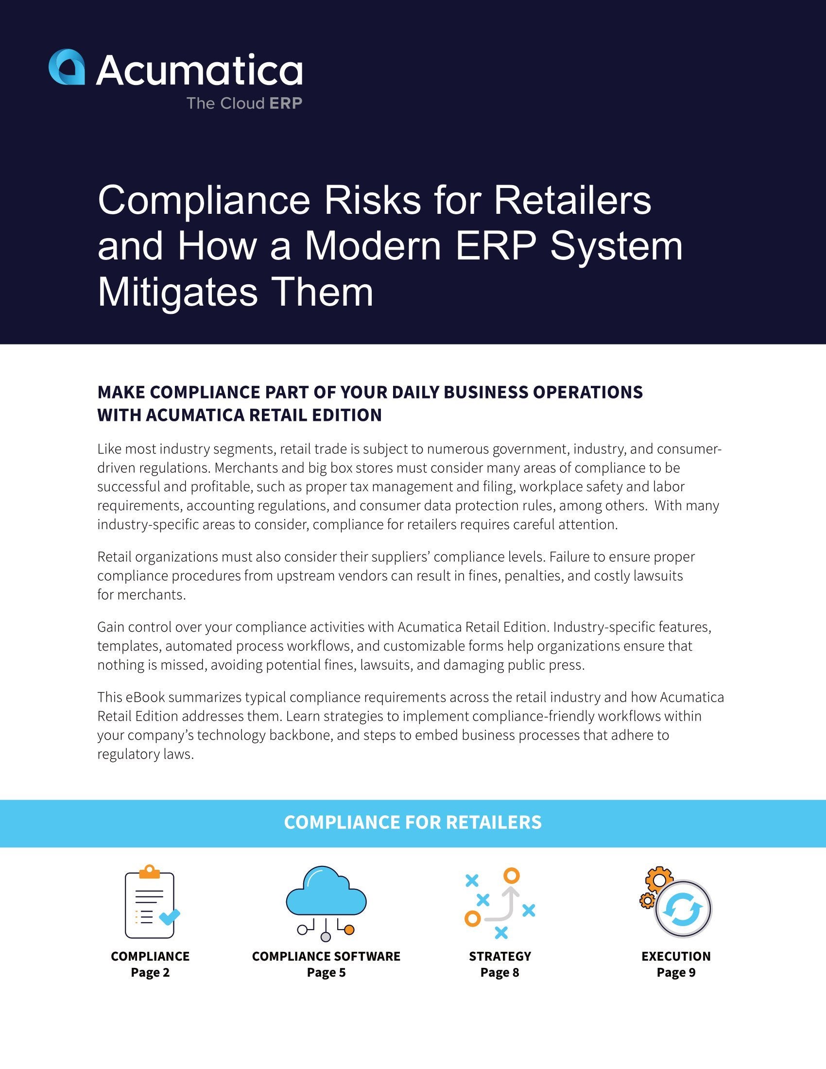 How to Overcome Retail Compliance Challenges With a Modern ERP