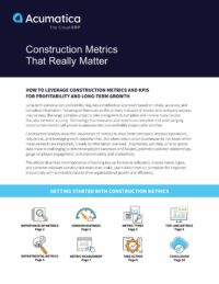 Métricas de construcción esenciales para todo empresario de la construcción