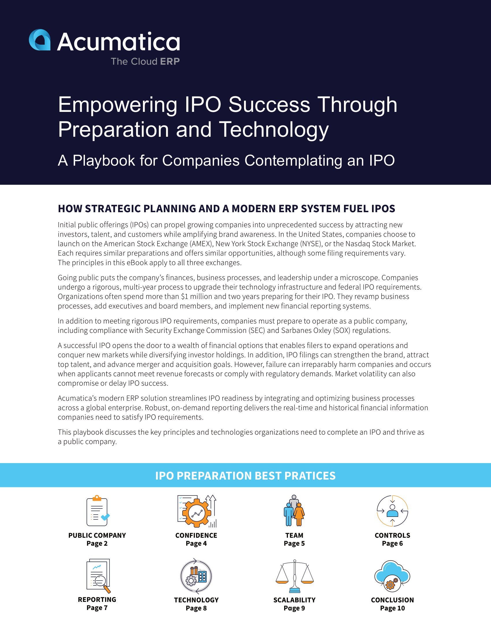How Strategic Planning and a Modern ERP System Fuel IPO