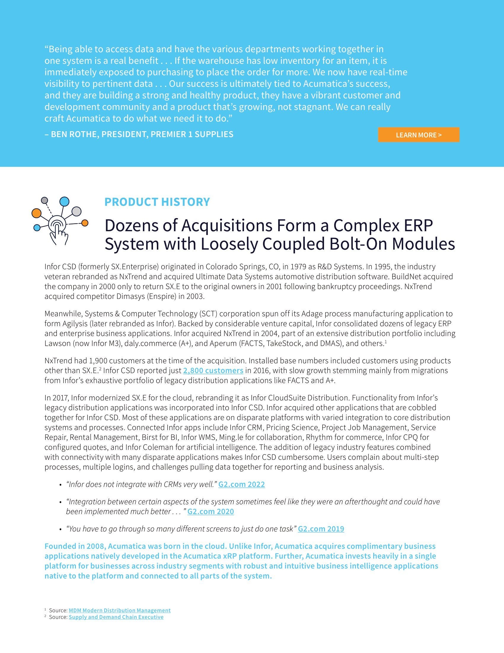 All Distribution ERP Systems Are the Same, Right? Wrong., page 1