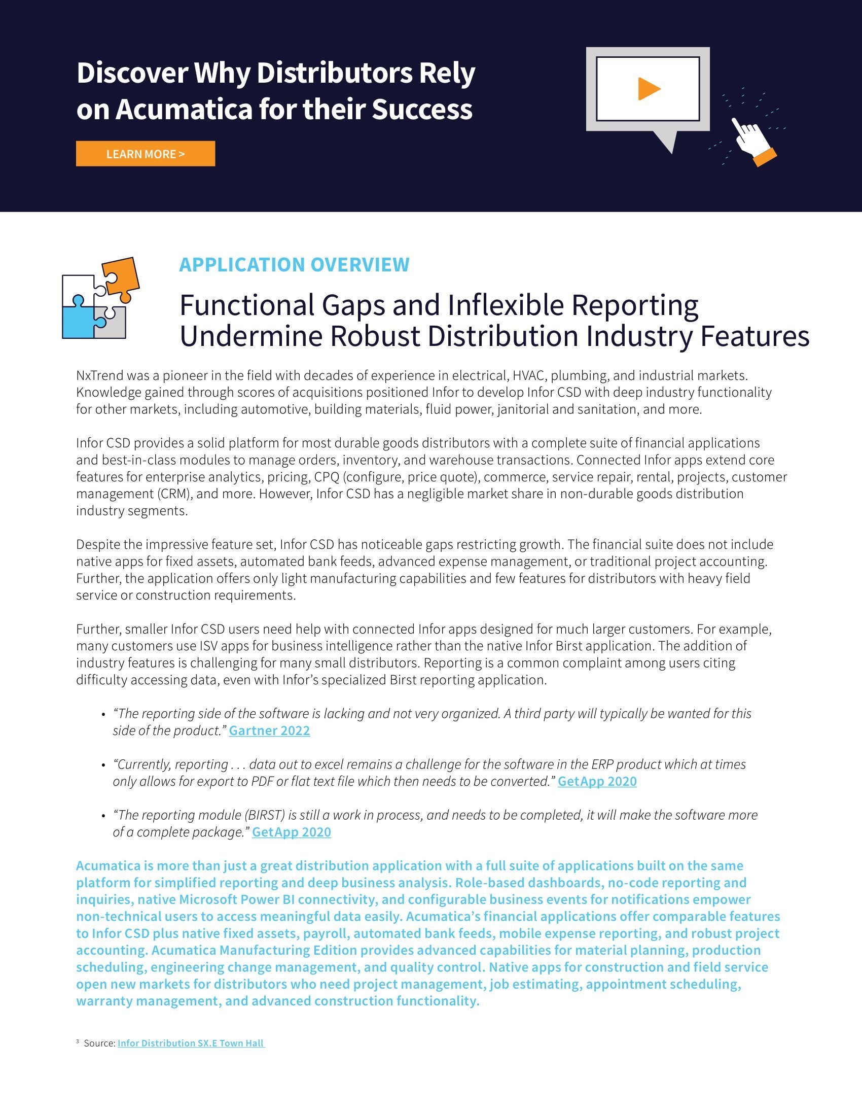 All Distribution ERP Systems Are the Same, Right? Wrong., page 2