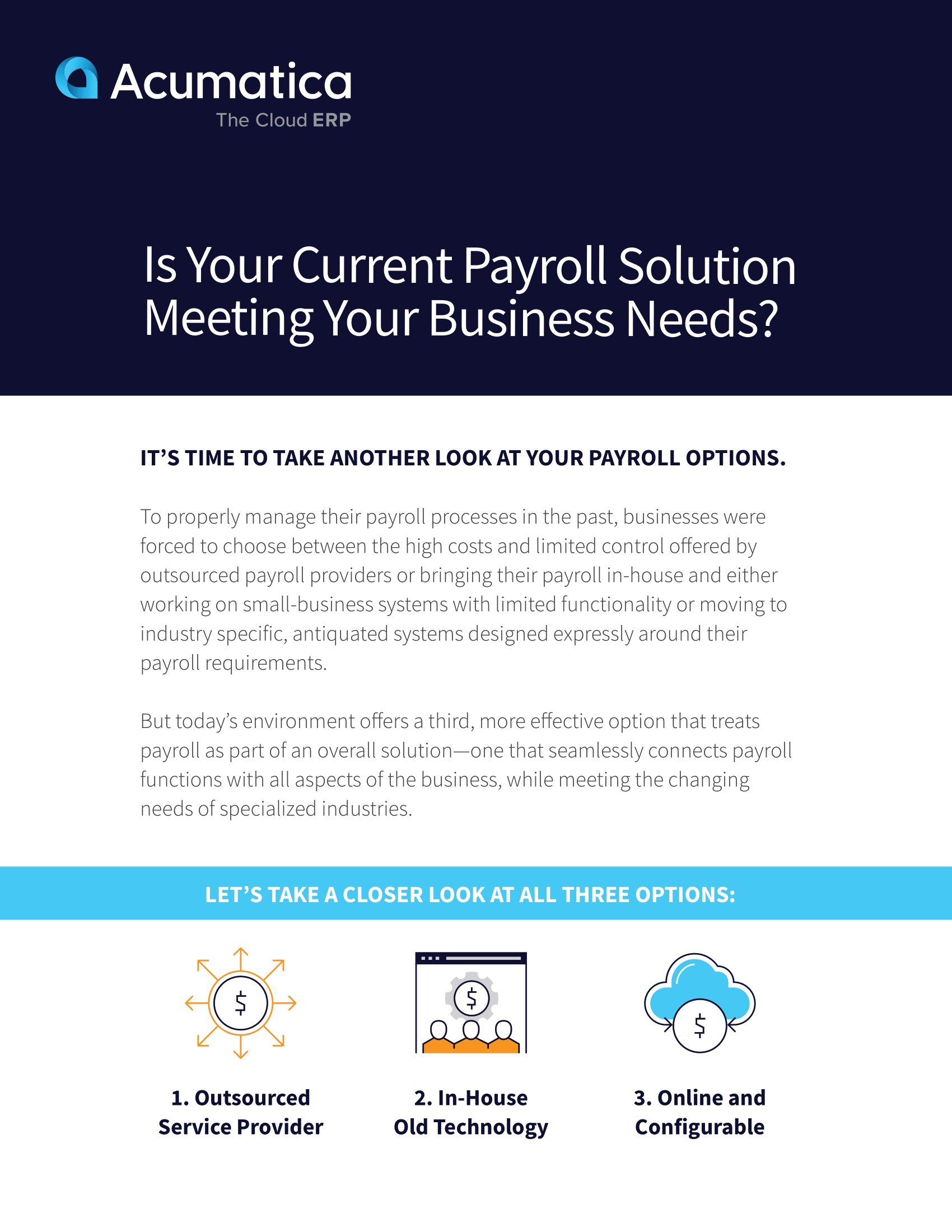 Is Your Current Payroll Solution Meeting Your Business Needs?