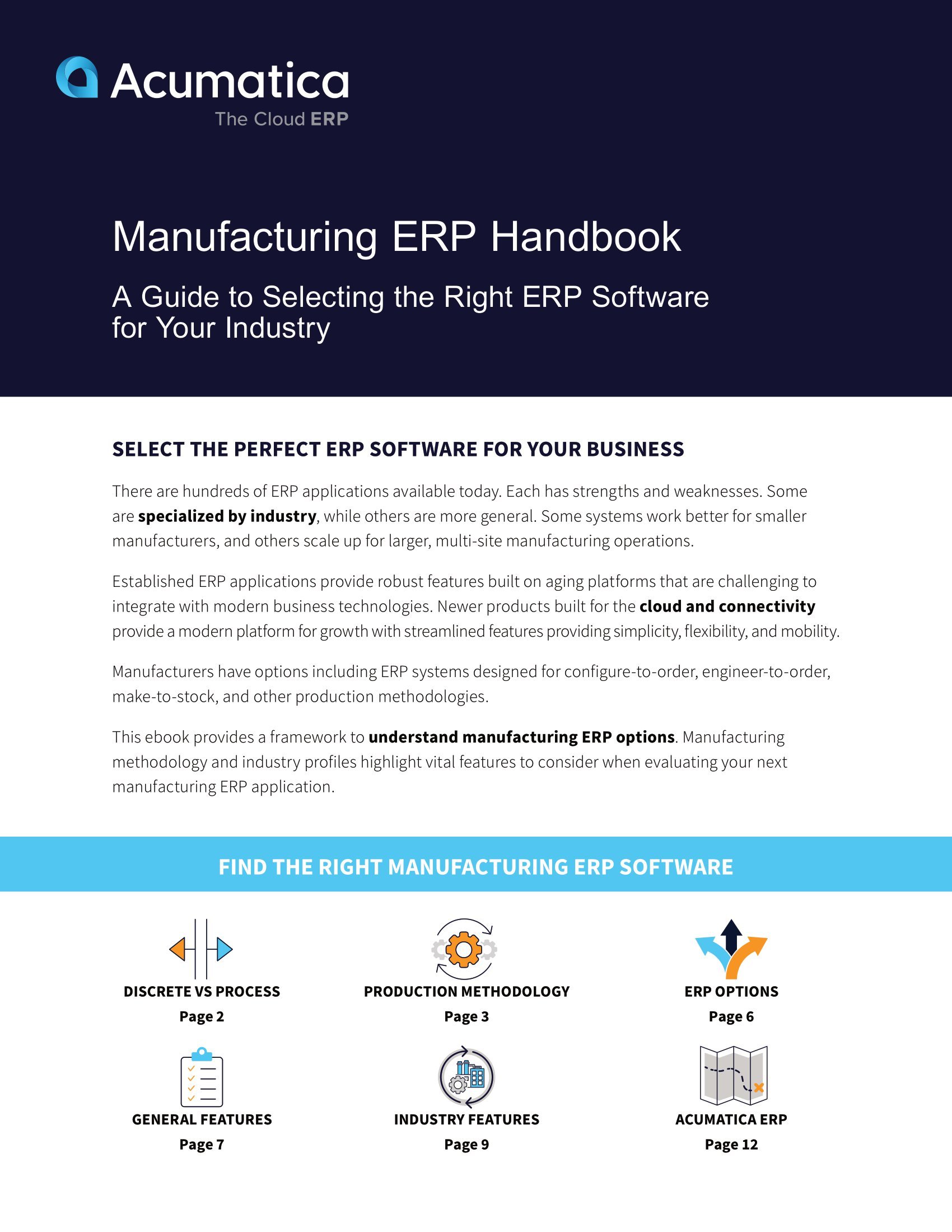 Le guide de l'ERP pour l'industrie manufacturière