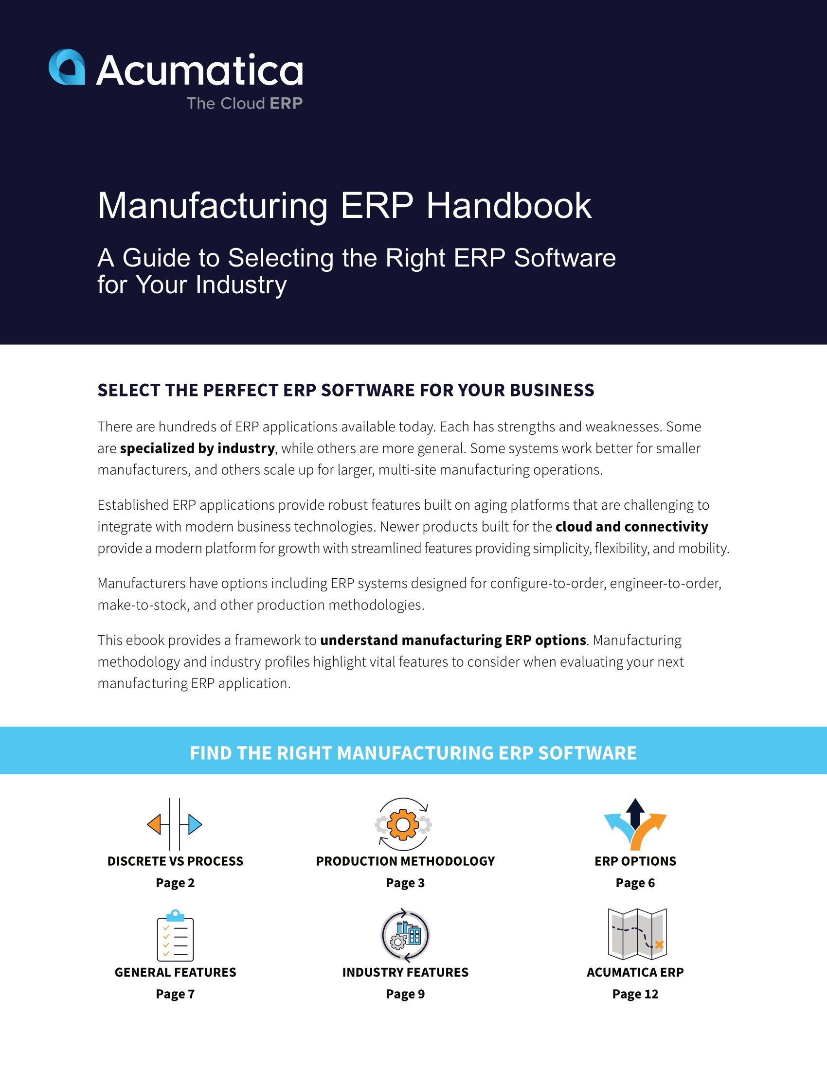 Manufacturing ERP Handbook