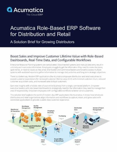 Find the Best ERP System for Distribution and Retail-Commerce Organizations