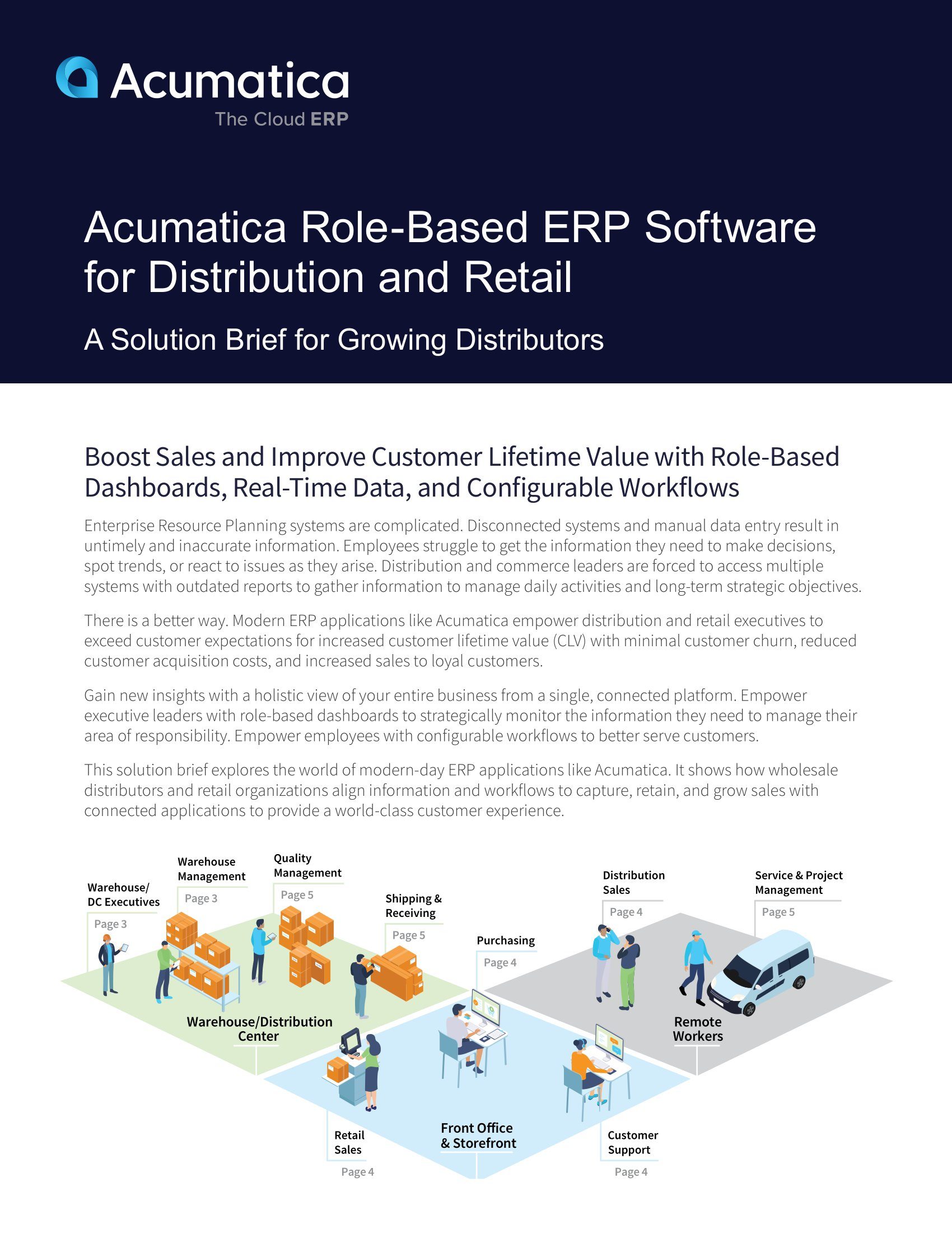 Trouver le meilleur système ERP pour les organisations de distribution et de commerce de détail
