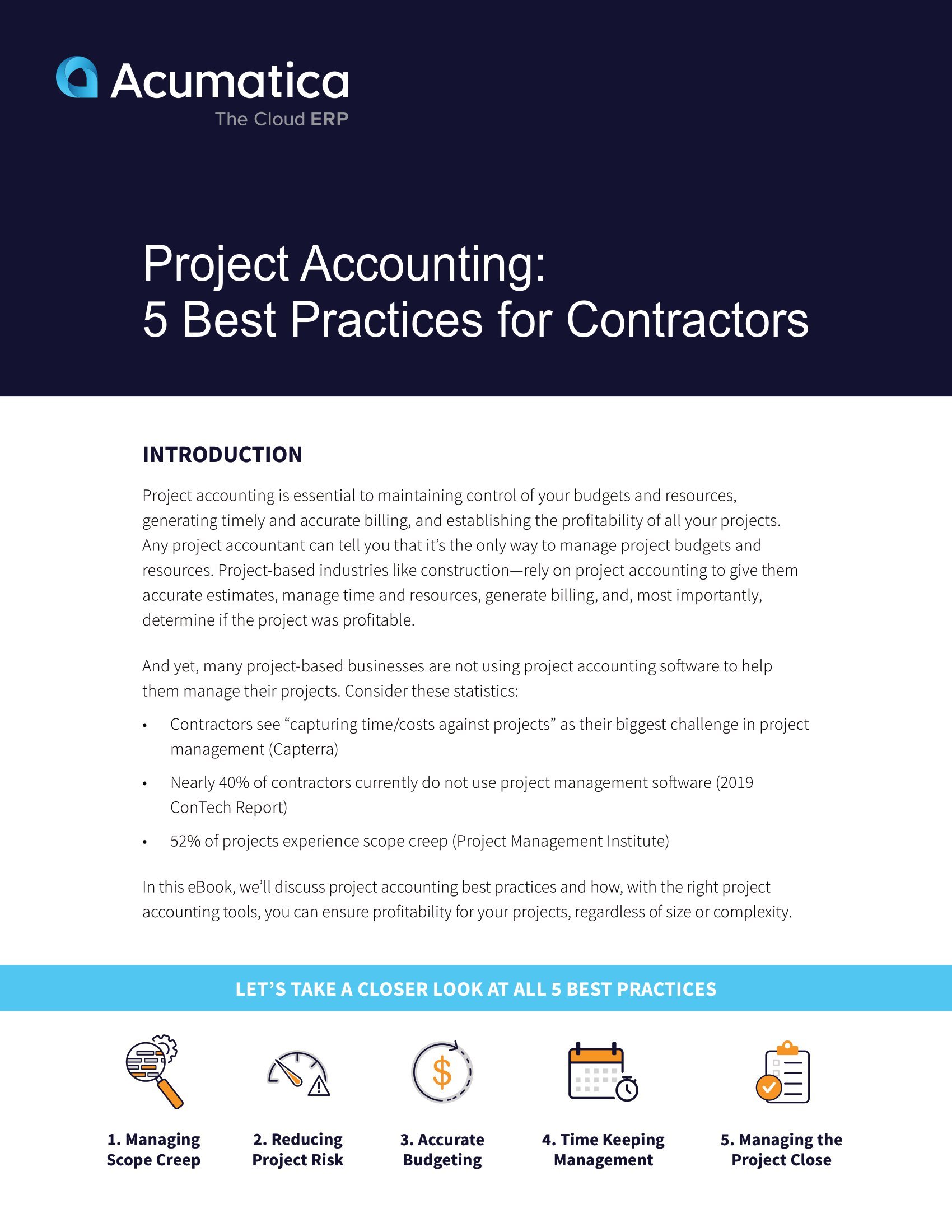 Las mejores prácticas de contabilidad de proyectos simplificadas