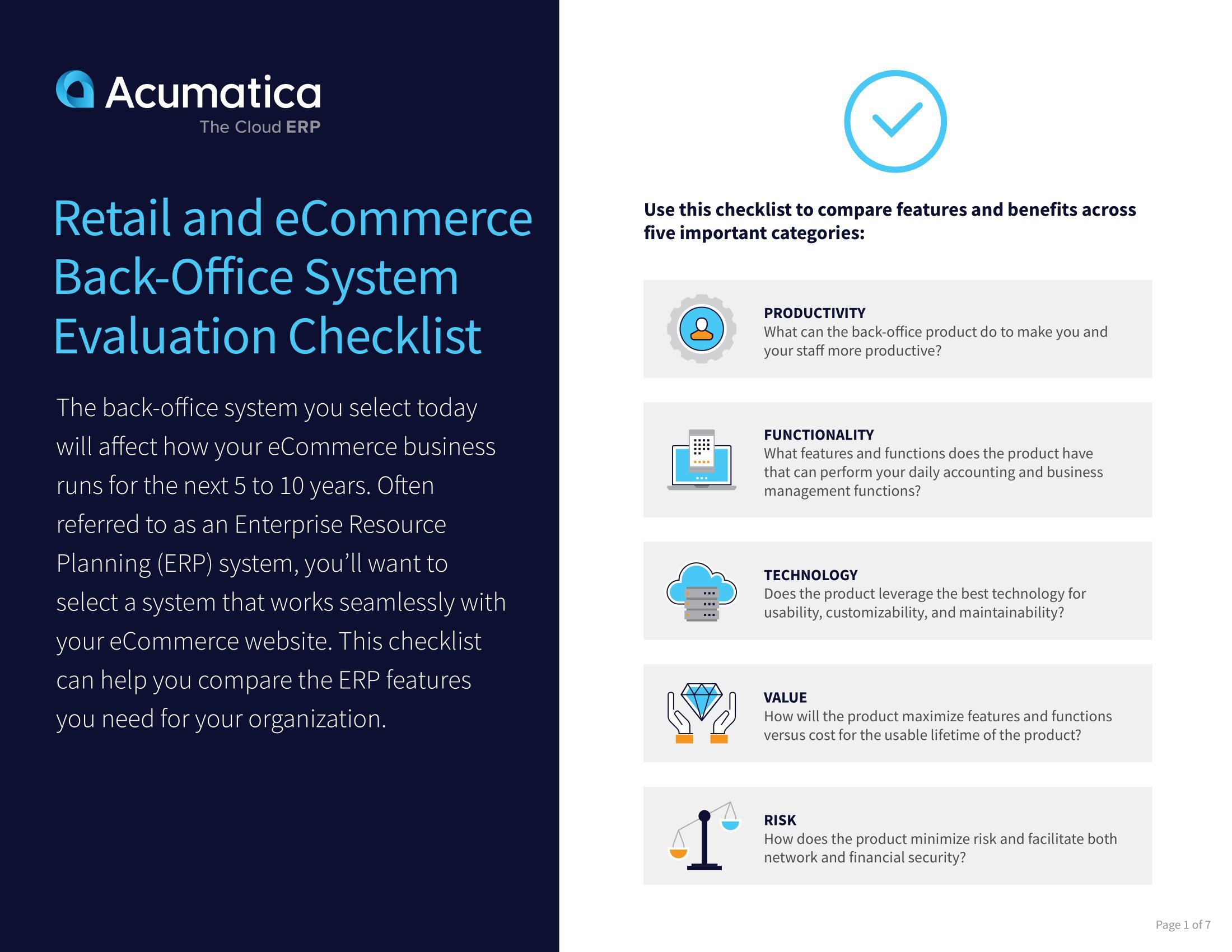 Select the right back-office system for your eCommerce business.