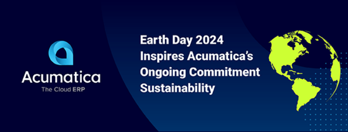 La Journée de la Terre 2024 inspire l'engagement continu d'Acumatica en faveur du développement durable