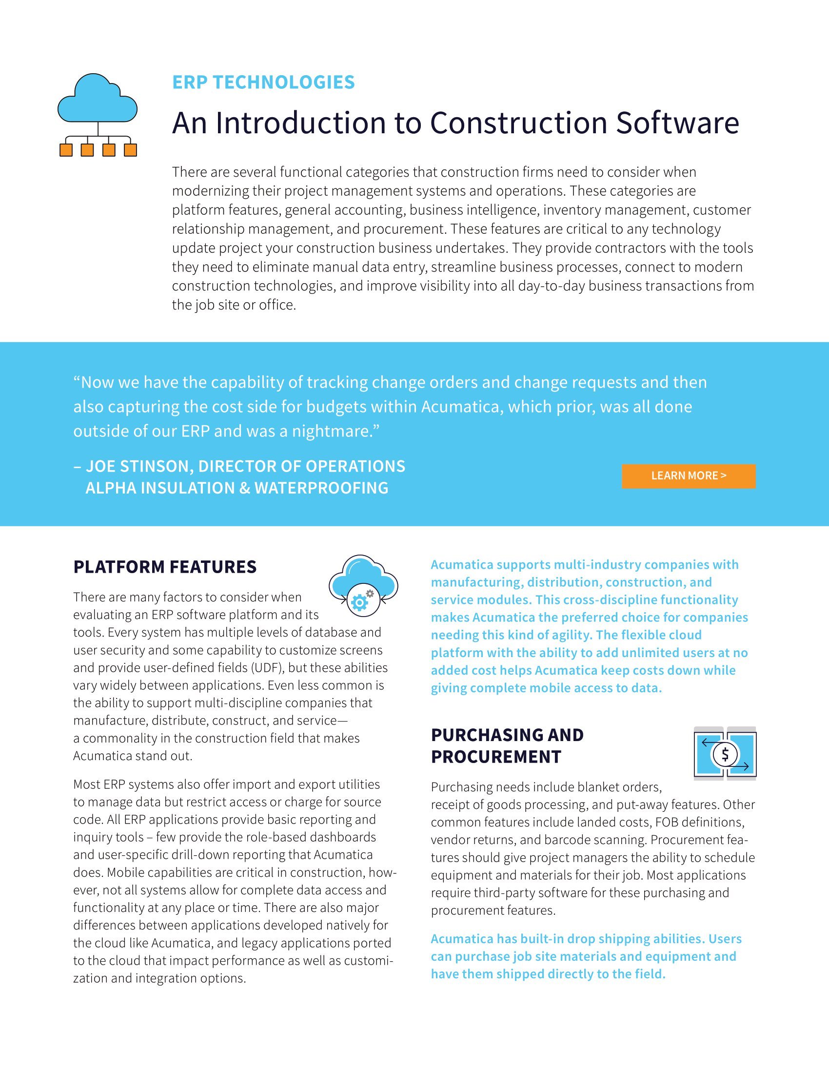 Prepare for the Construction Industry Evolution with a Digital Transformation, page 1