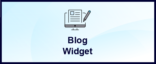 Widget de blog de Acumatica