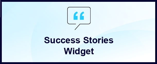 Acumatica's Success Stories Widget