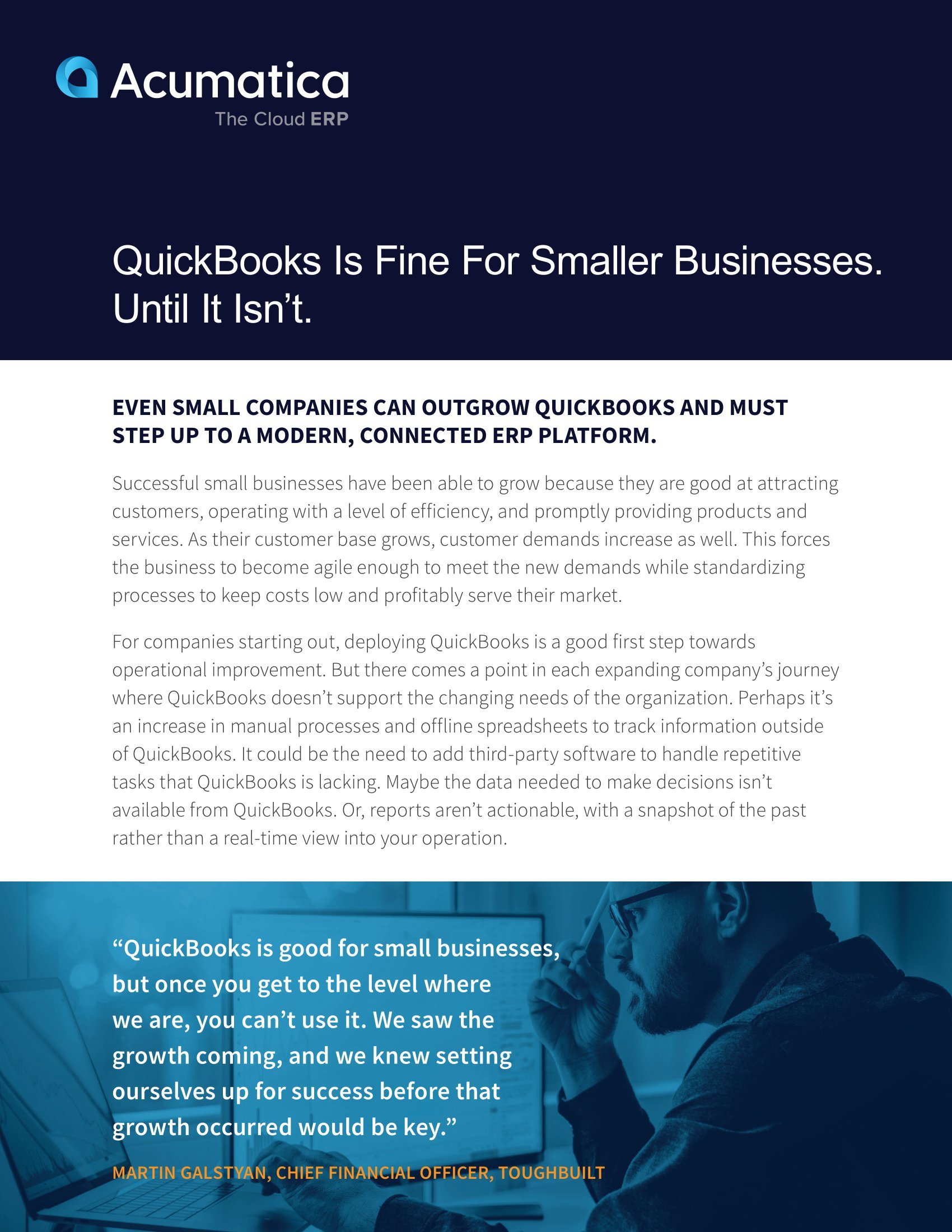 Migrating from QuickBooks to Acumatica