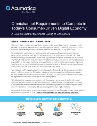 Atteindre l'excellence du commerce de détail omnicanal grâce à une technologie moderne