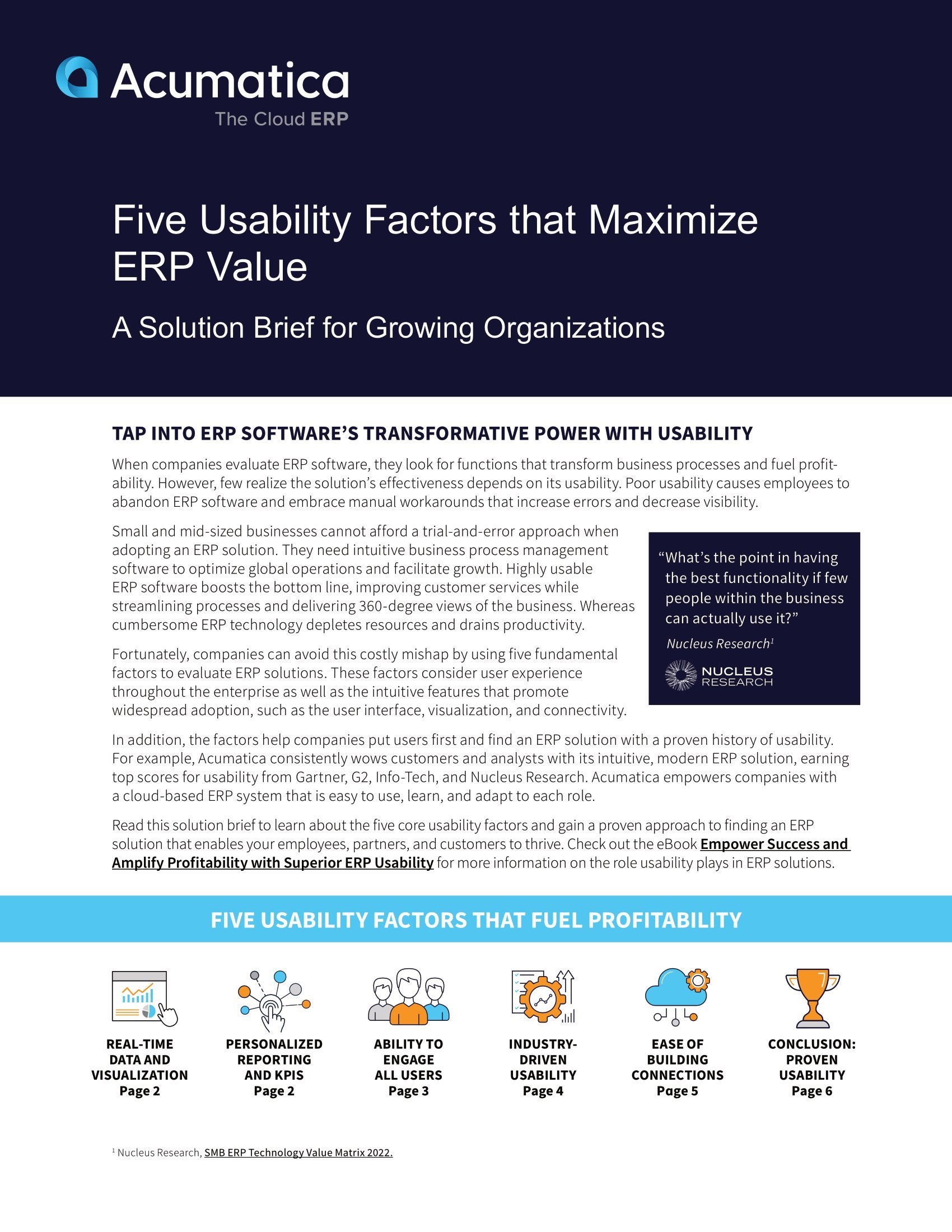 5 ERP Usability Factors Every Business Should Know