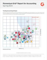 G2 Momentum Grid® Report for Accounting | Spring 2024