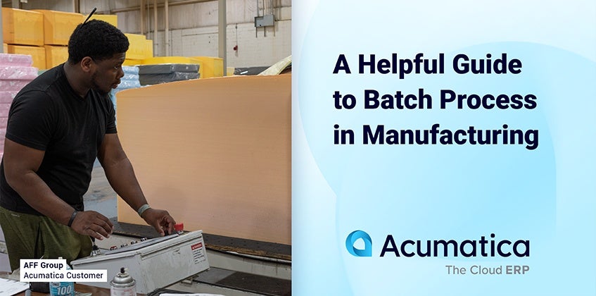 A Helpful Guide to Batch Process Manufacturing