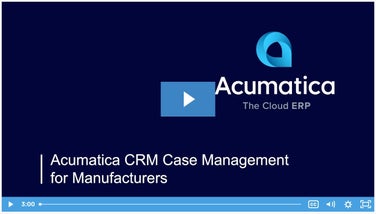 CRM Case Management pour les fabricants