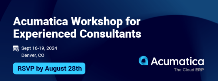 Building the Acumatica Master Implementers Program: Learnings from Our First Workshop Series