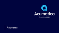 Acumatica Payments: Streamline Your Financial Transactions