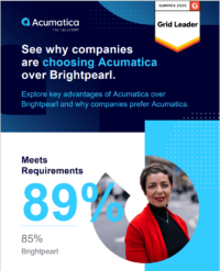 Por qué las empresas eligen Acumatica en lugar de Brightpearl