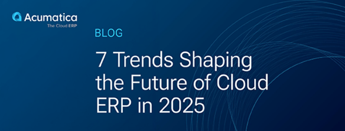 7 Trends Shaping the Future of Cloud ERP in 2025