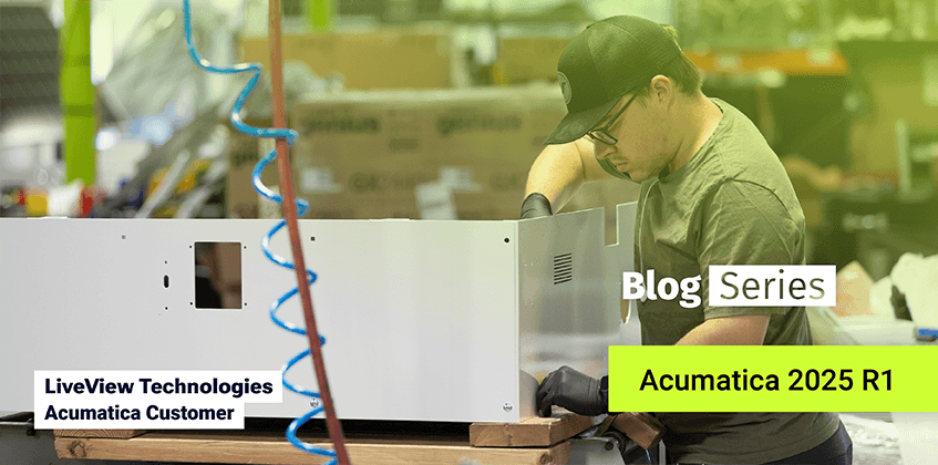 Acumatica 2025 R1: Delivering Industry Specific Capabilities