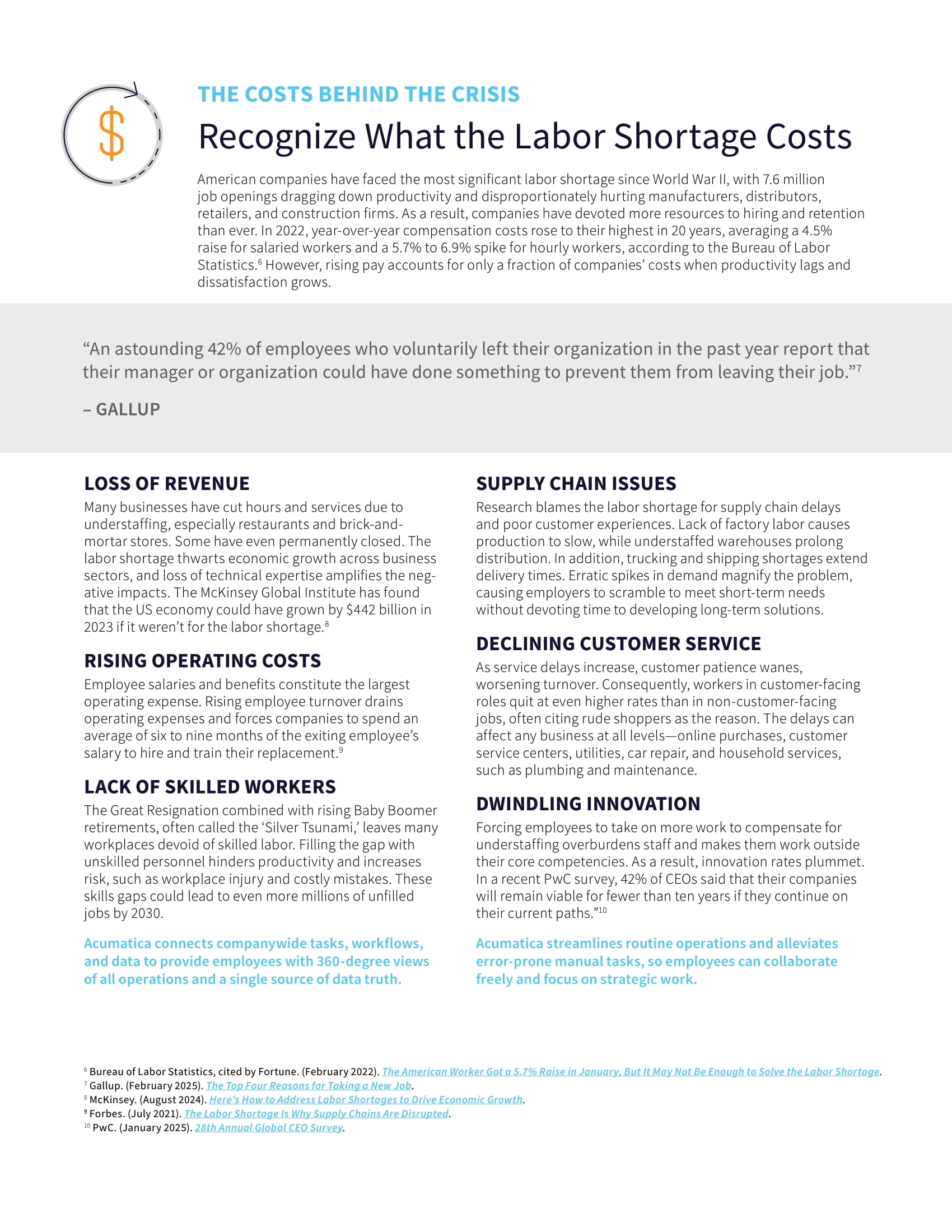 Defeat Record-Breaking Labor Shortage with the Right Technology, page 1
