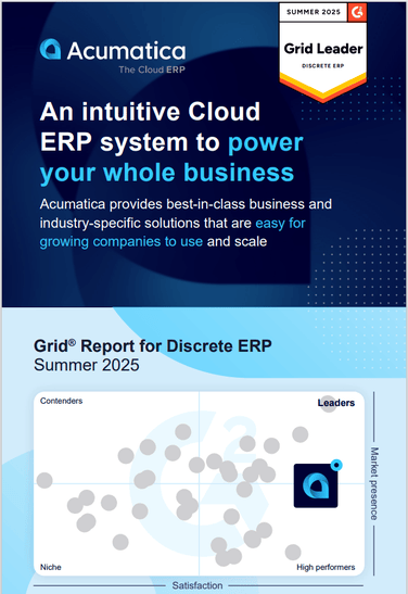 G2 Discrete ERP Infographic