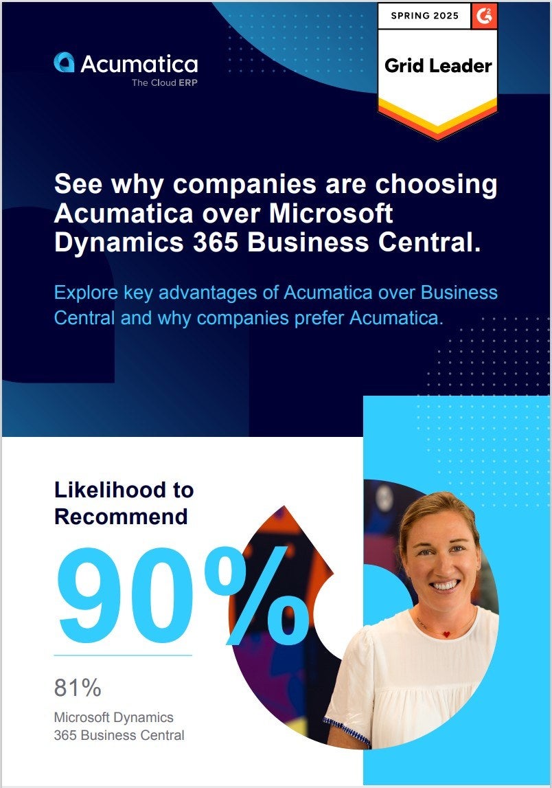 Why companies are choosing Acumatica over Microsoft Dynamics