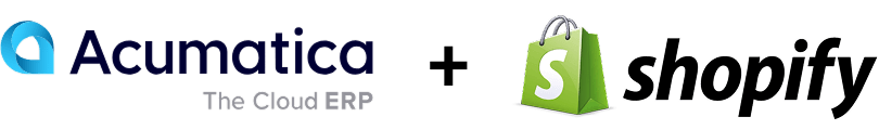 Acumatica + Shopify Logo