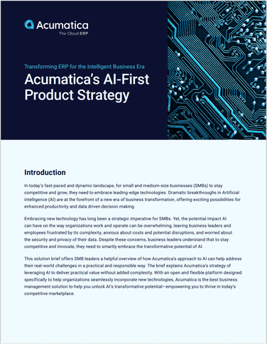 Transforming ERP for the Intelligent Business Era