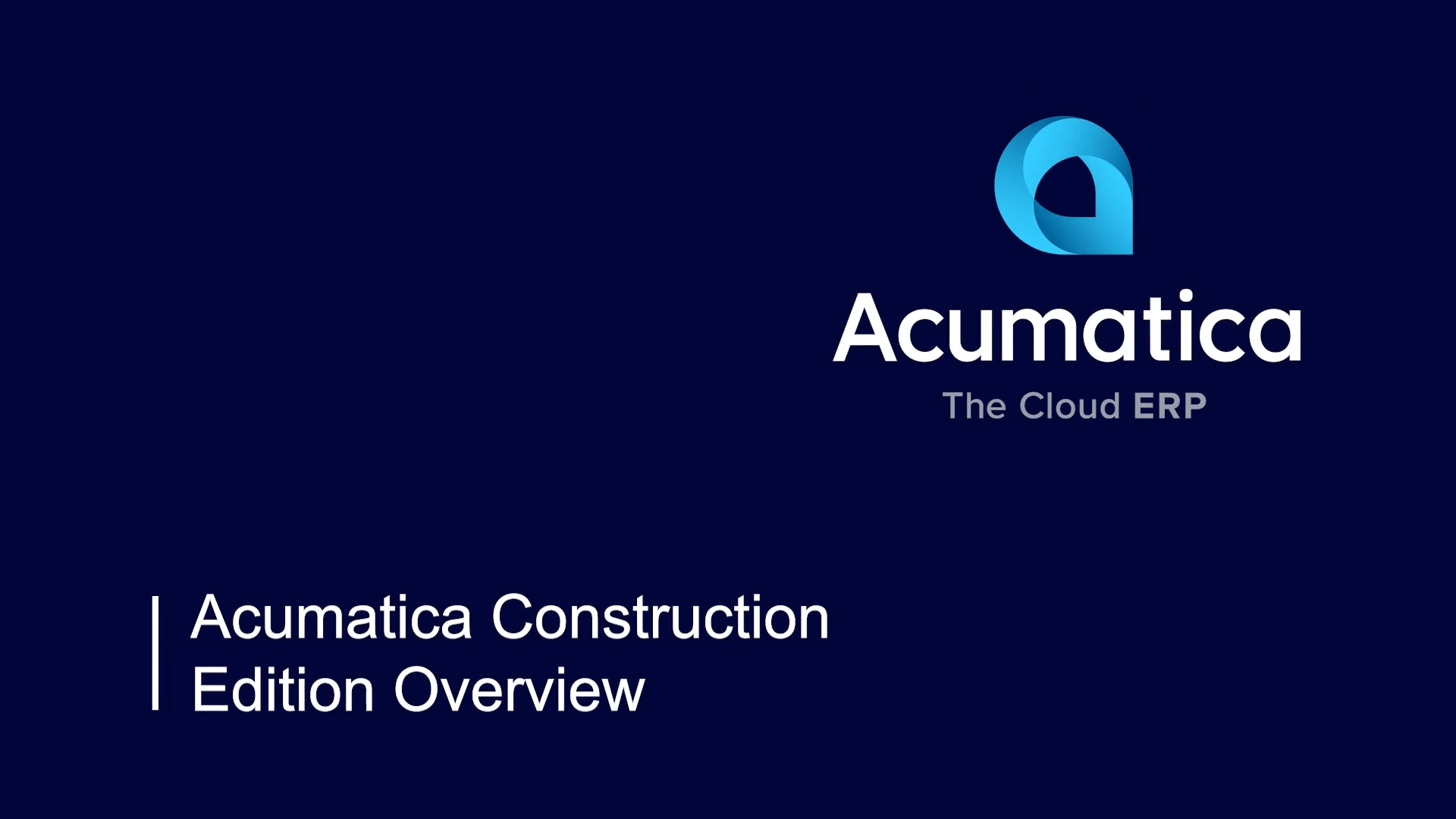 Watch Construction Overview Video