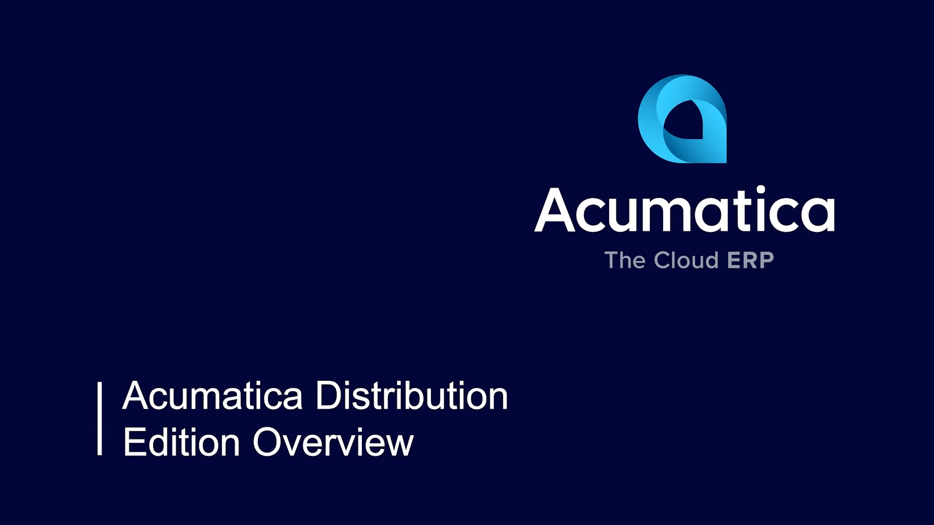 Watch Distribution Overview Video