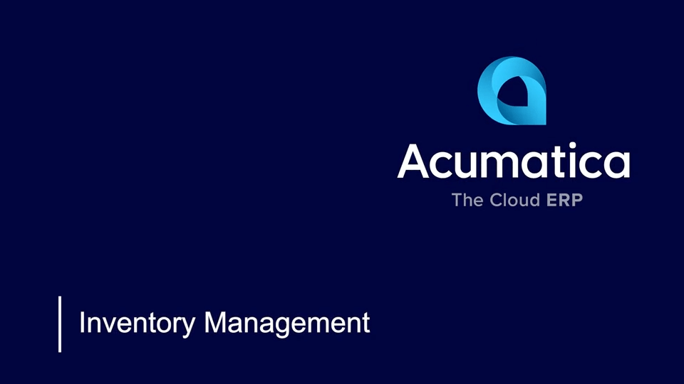 Watch Inventory Management Video