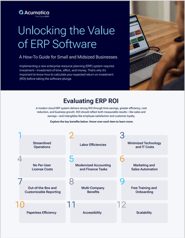 Unlocking the Value of ERP Software