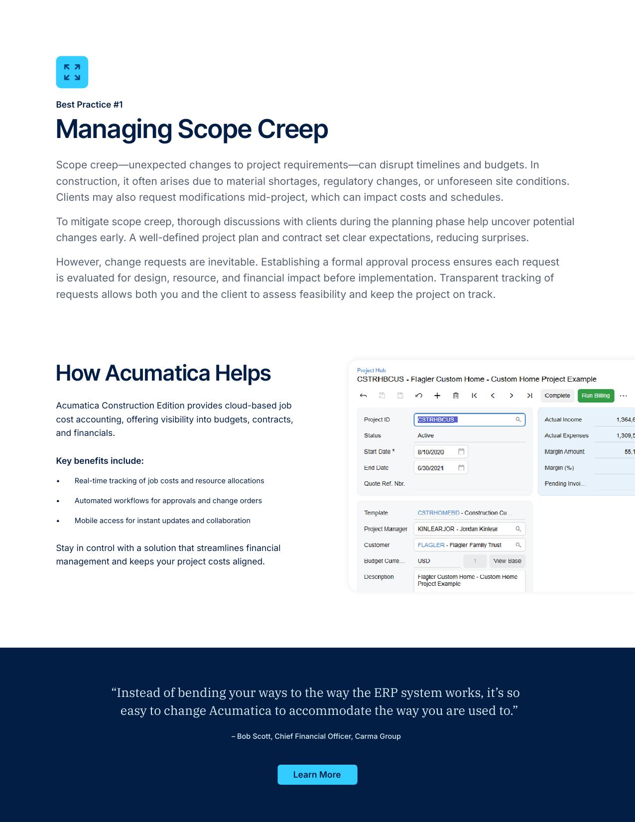 Drive Profitability with Smarter Job Cost Accounting, page 1
