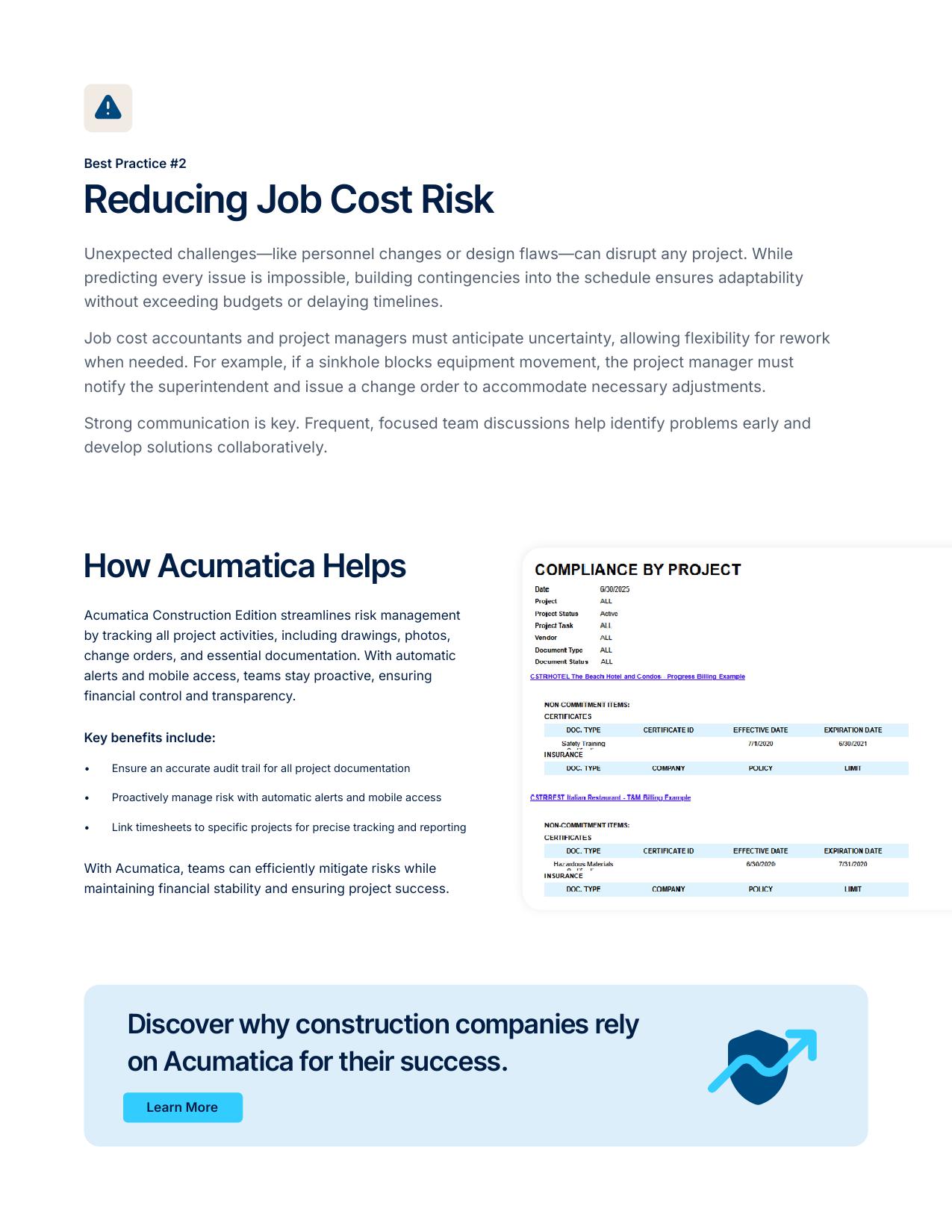 Drive Profitability with Smarter Job Cost Accounting, page 2
