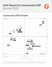 Rapport de grille pour la construction ERP | Été 2025