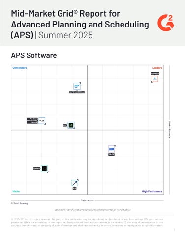 G2 Grid Report Mid-Market APS | Summer 2025