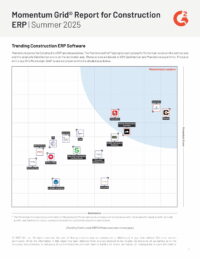 Rapport Momentum Grid® pour la construction ERP | Été 2025